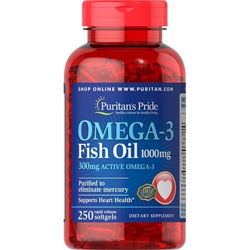 Dầu Cá Puritan's Pride Omega 3 Fish Oil 1000mg