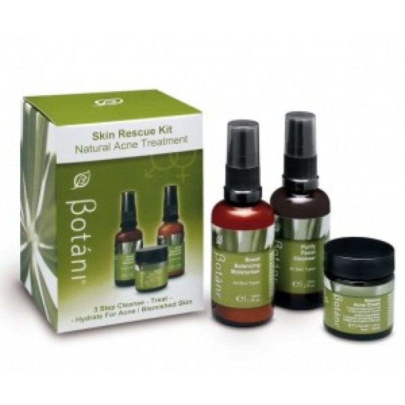 Bộ 3 Sản Phẩm Chăm Sóc Da Mụn – Rescue Skin Kit - Botáni
