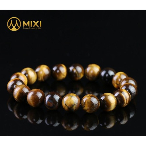 Vòng Tay Mắt Hổ Nâu 1A 10 ly - Mixi