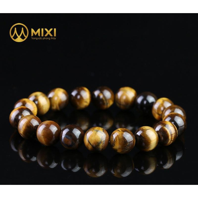 Vòng Tay Mắt Hổ Nâu 1A 10 ly - Mixi