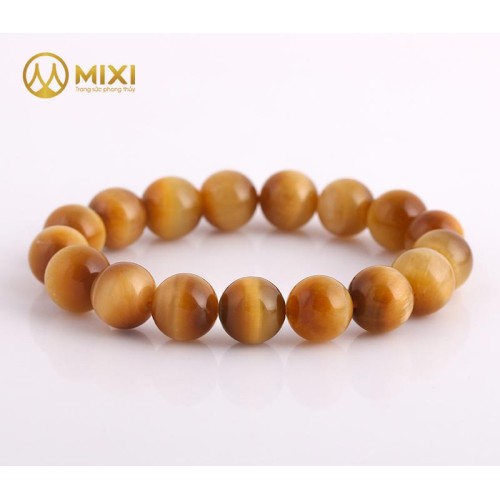 Vòng Tay Mắt Hổ Vàng Tươi 2A 12ly - Mixi