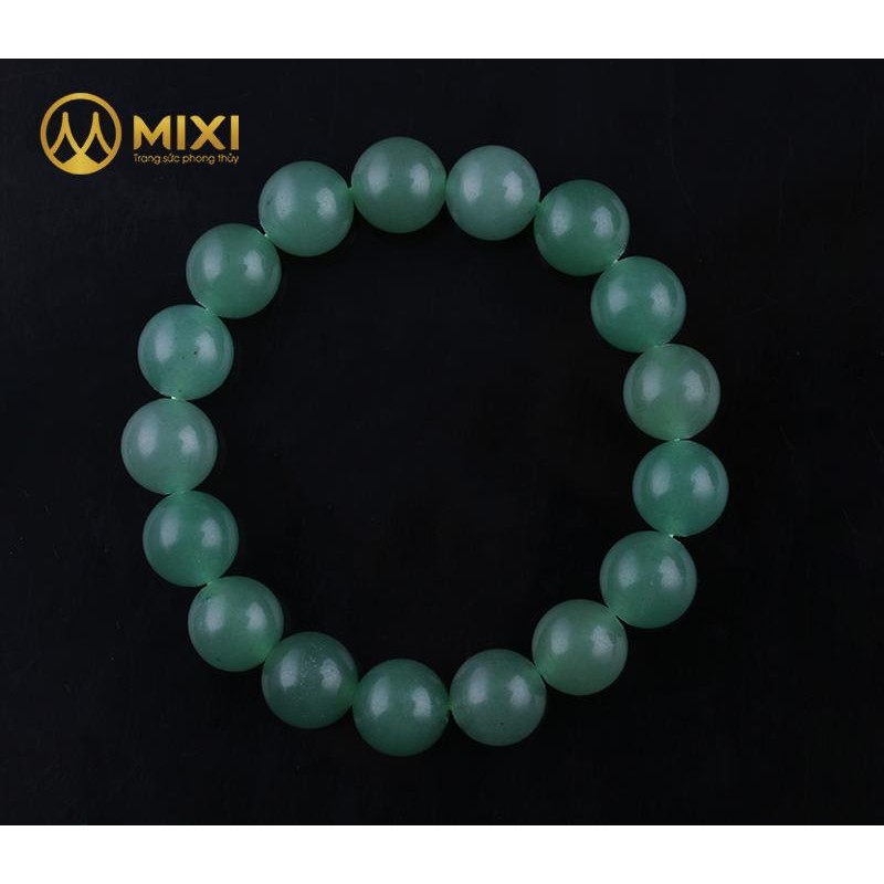 Vòng tay đá Thạch anh xanh Aventurine 12 ly - Mixi