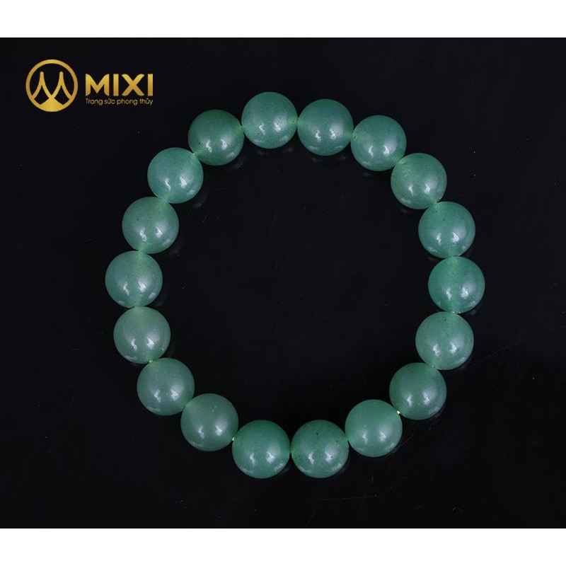 Vòng tay đá Thạch anh xanh Aventurine 10 ly - Mixi