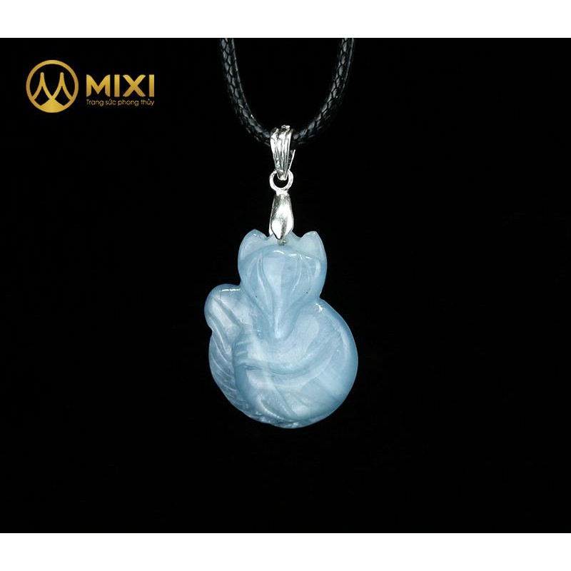 Mặt Dây Hồ Ly Aquamarine (Nhỏ) - Mixi