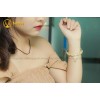 VT Đá Thạch Anh Tóc Vàng 2A_10 Mix Charm Mèo Thần Tài Treo Bạc 999_BMTT01_M