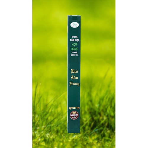 Nhang Trầm Khai Tâm Hương (100 cây/ hộp) - Hợp Long