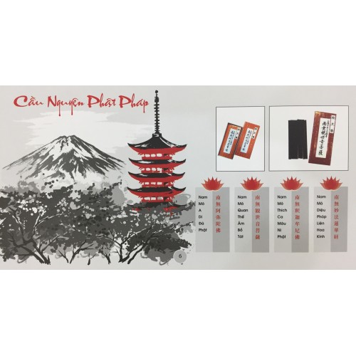 Hương "Cầu Nguyện Phật Pháp" - Nhang Nhật Bản