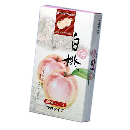 Nhang Thảo Mộc Ít Khói Hương Đào Trắng - Nhang Nhật Bản