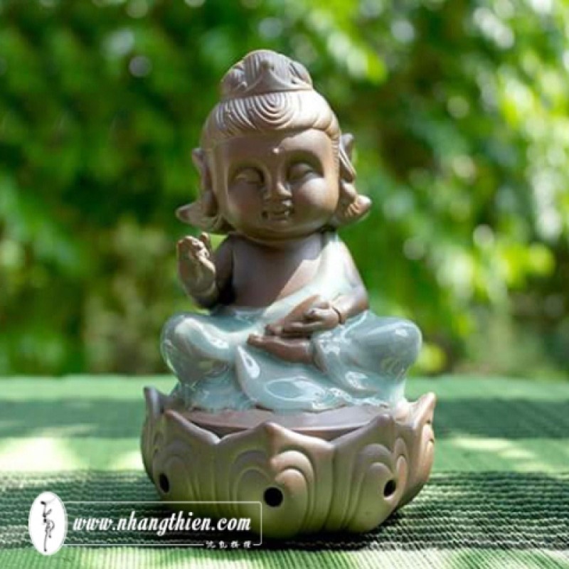 Xông trầm hình Phật Bà - Xông Trầm Nhang Thiền