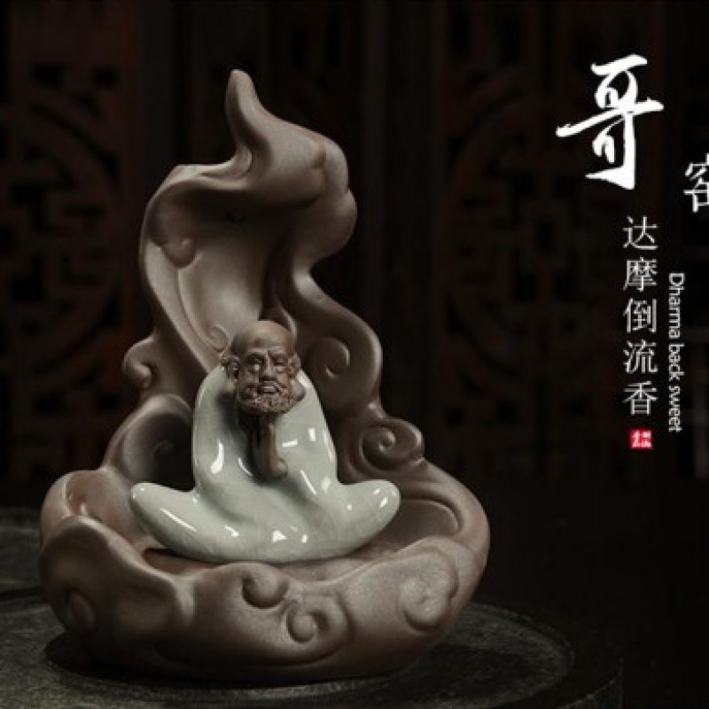 Thác khói Đạt Ma Ngồi Thiền A001 - Thác khói Nhang Thiền