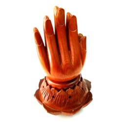 Bàn Tay Phật Thủ (gỗ hương) - Tâm Minh
