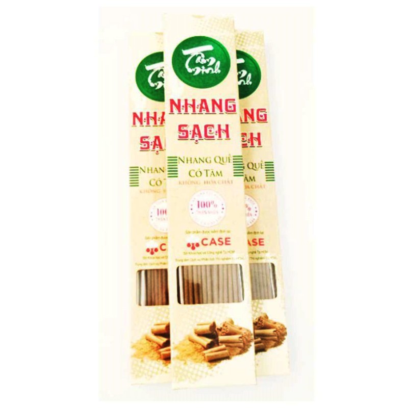 Nhang Quế Thiên Nhiên (30cm/60 cây) - Tâm Minh