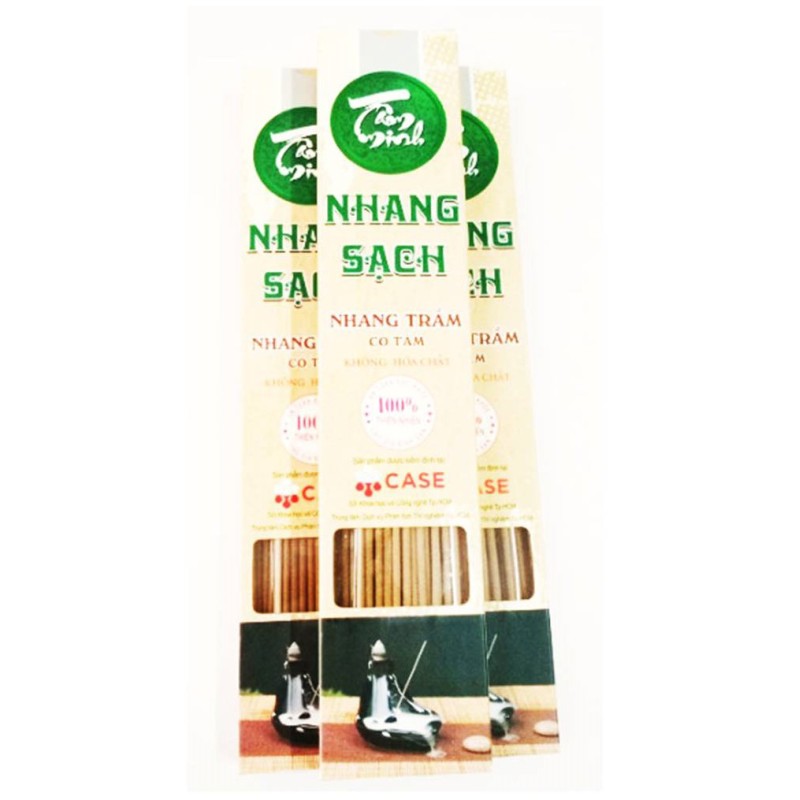 Nhang Trầm Hương Thiên Nhiên (30cm/60 cây) - Tâm Minh