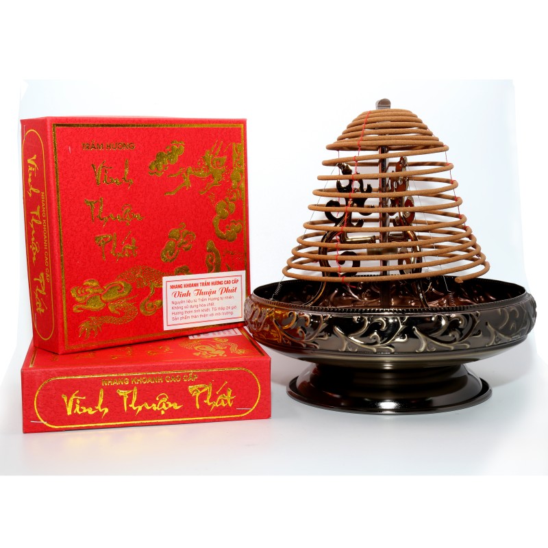 Nhang khoanh trầm hương cao cấp H10K