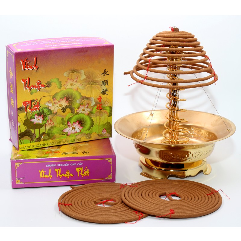 Nhang khoanh Đàn Hương 12h H10k