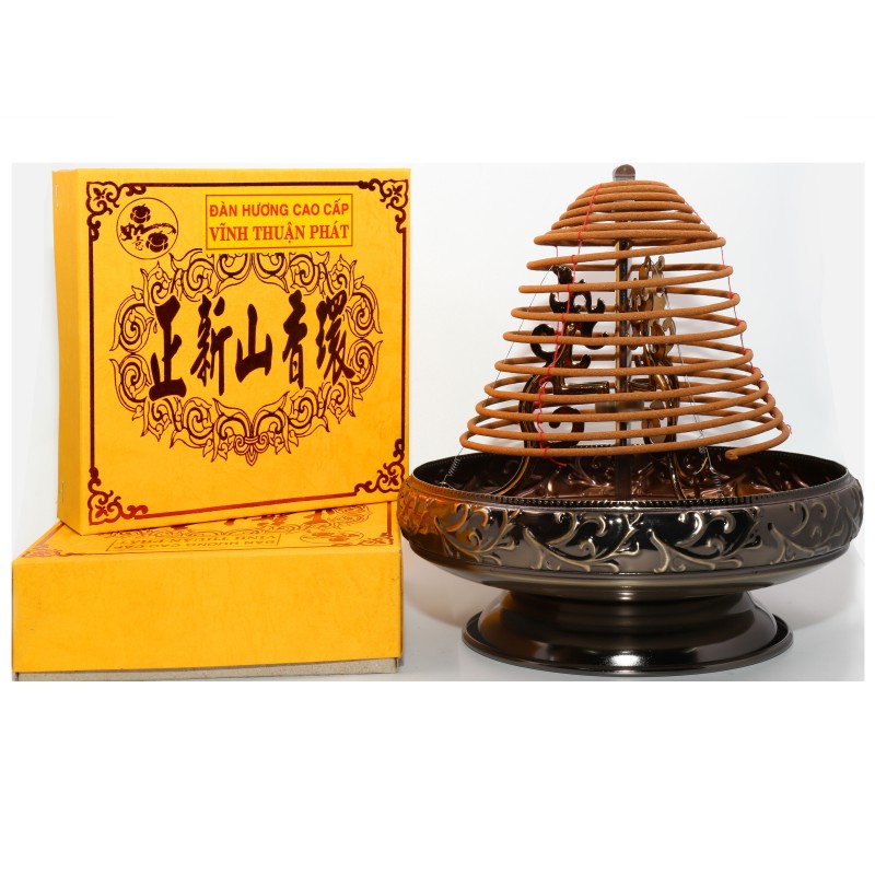 Nhang khoanh Đàn Hương vàng H40K