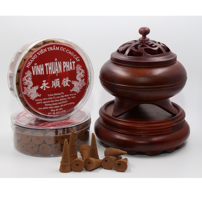 Nhang viên trầm hương Úc H40V