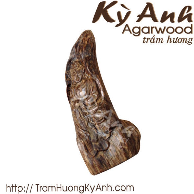 Mặt Dây Chuyền Trầm Hương Chìm Nước MDC36 - Kỳ Anh