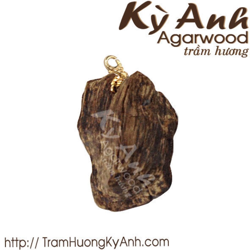 Mặt Dây Chuyền Trầm Hương Chìm Nước MDC43 - Kỳ Anh