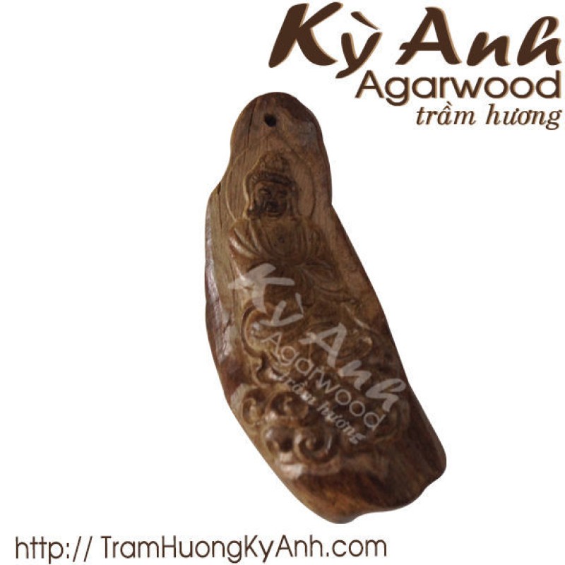 Mặt Dây Chuyền Trầm Hương Chìm Nước MDC24 - Kỳ Anh