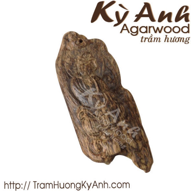 Mặt Dây Chuyền Trầm Hương Chìm Nước MDC23 - Kỳ Anh