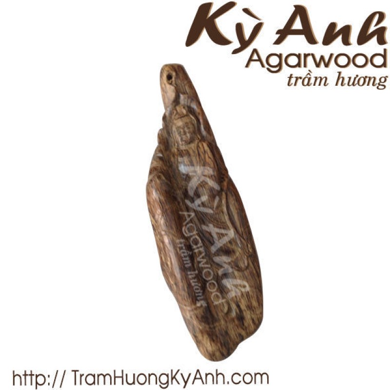 Mặt Dây Chuyền Trầm Hương Chìm Nước MDC22 - Kỳ Anh