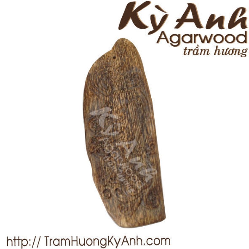 Mặt Dây Chuyền Trầm Hương Chìm Nước MDC14 - Kỳ Anh