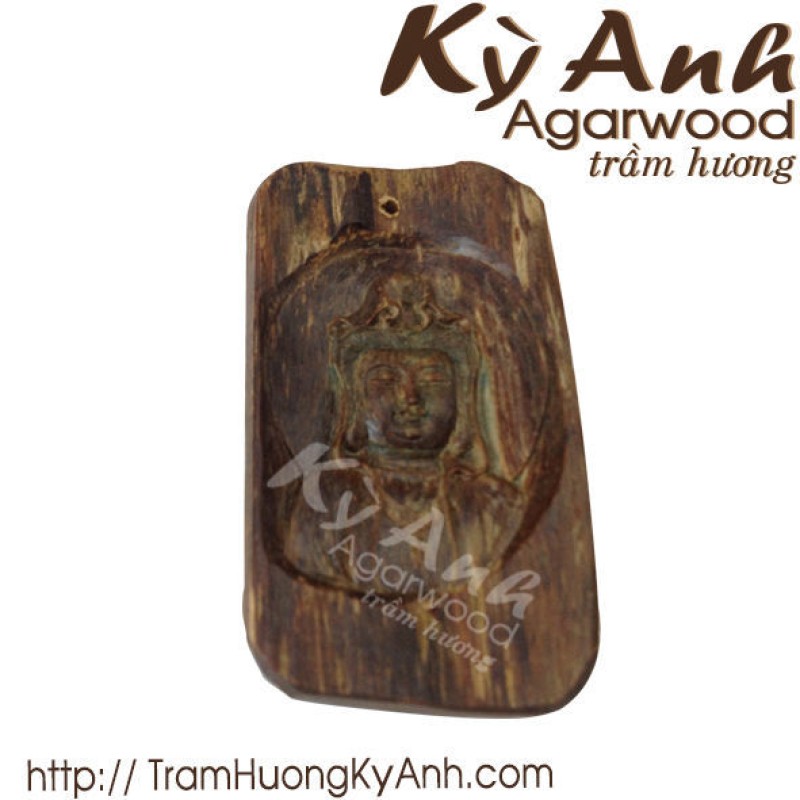 Mặt Dây Chuyền Trầm Hương Chìm Nước MDC12 - Kỳ Anh