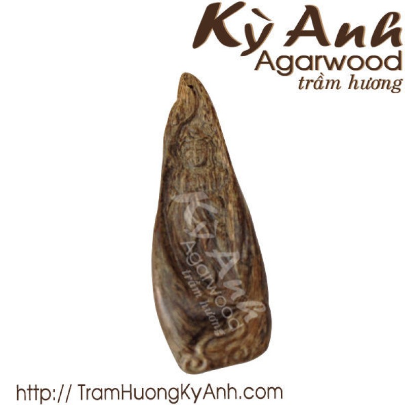 Mặt Dây Chuyền Trầm Hương Chìm Nước MDC11 - Kỳ Anh