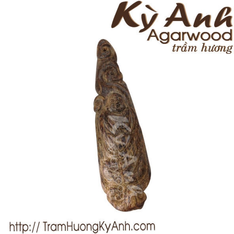 Mặt Dây Chuyền Trầm Hương Chìm Nước MDC02 - Kỳ Anh