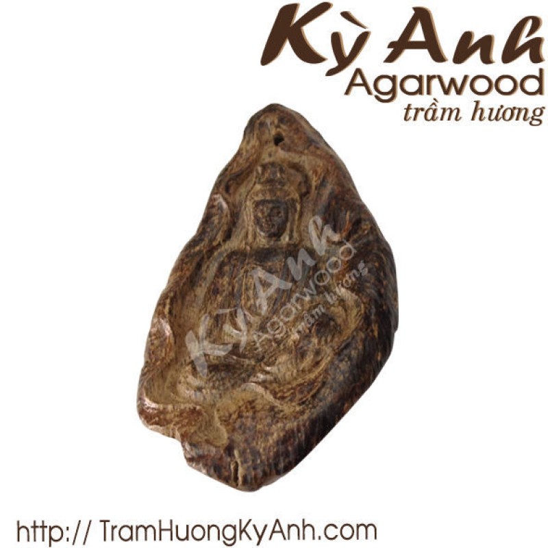 Mặt Dây Chuyền Trầm Hương Chìm Nước MDC01 - Kỳ Anh