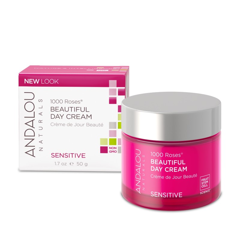 Kem Dưỡng Da Ban Ngày 1000 Roses™ Beautiful Day Cream (dành cho da khô và nhạy cảm) - Andalou 