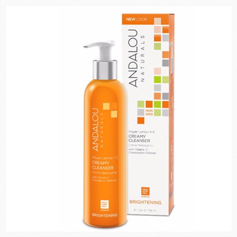 Kem Rửa Mặt Chanh Vàng Meyer Lemon (dành cho da thường và da hỗn hợp) - Andalou 