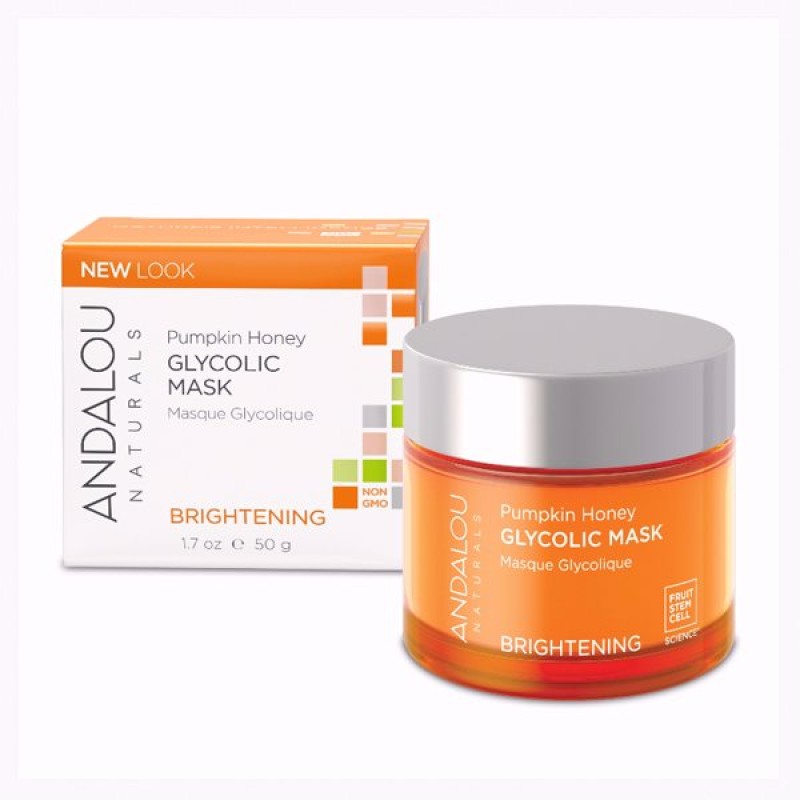 Mặt Nạ Glycolic Bí Đỏ Mật Ong (dành cho da thường và da hỗn hợp) - Andalou 