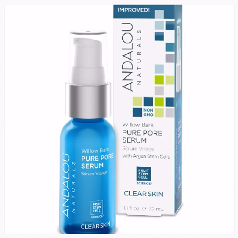 Serum Làm Sạch Lỗ Chân Lông Chiết Xuất Từ Vỏ Cây Liễu (dành cho da dầu) - Andalou