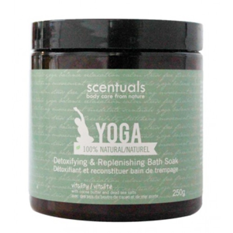 Muối tắm Yoga Vitality- YOGA/VITALITY/detoxifying&replenishing bath soak 250g