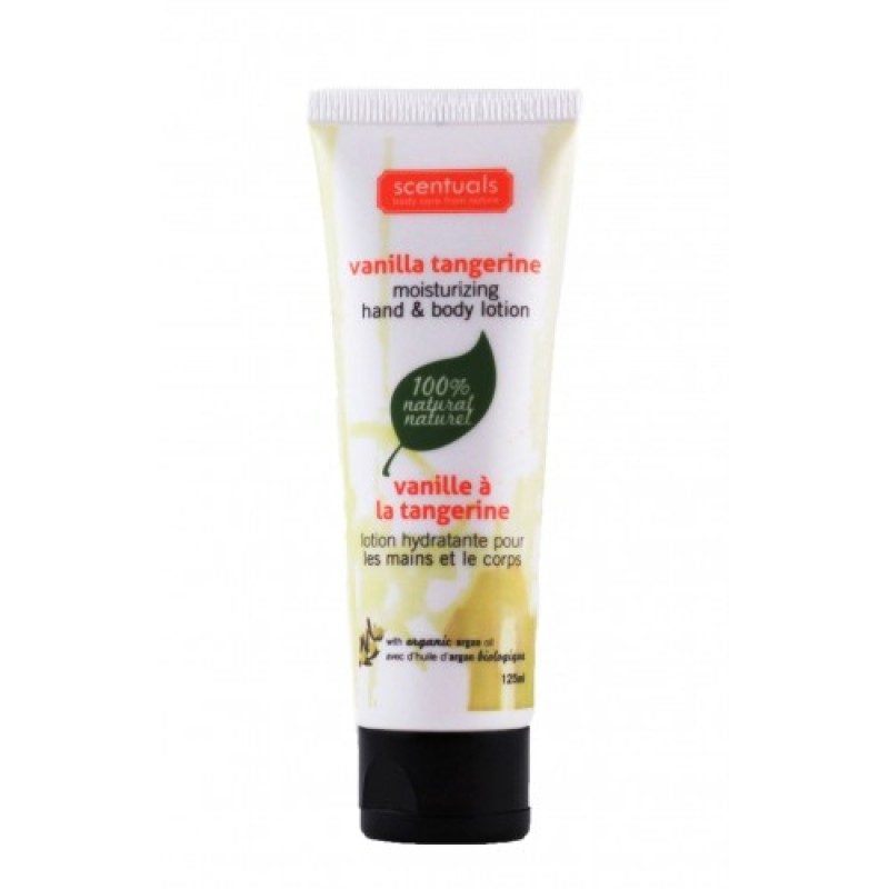 Sữa Dưỡng Thể Quýt - Moisturizing Hand & Body Lotion 125ml/ VANILLA TANGERINE 125ml - Scentuals