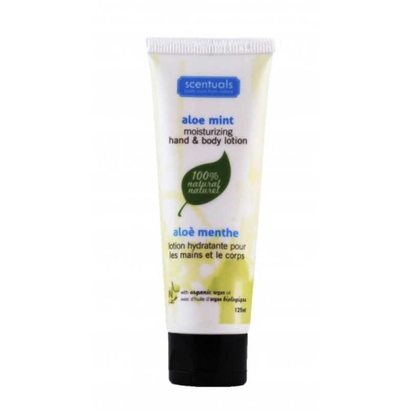 Sữa Dưỡng Thể Lô Hội Bạc Hà - Moisturizing Hand & Body Lotion 125ml/ ALOE MINT - Scentuals