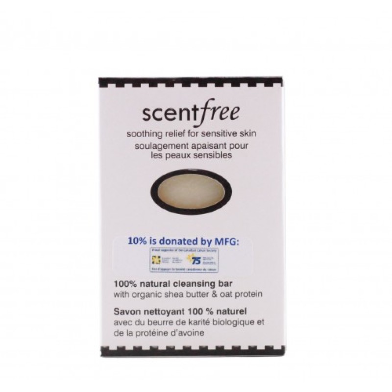 Xà Bông Cục Không Mùi - Cleansing bar 100g - Scentuals