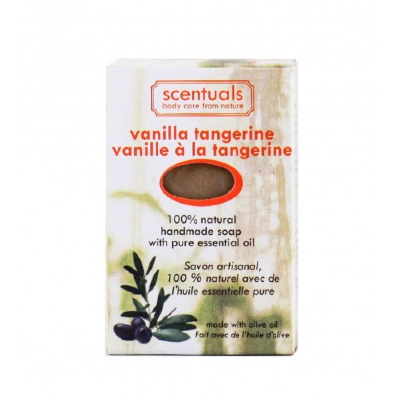 Xà Bông Cục Quýt - Vanilla Tangerine 100g - Scentuals