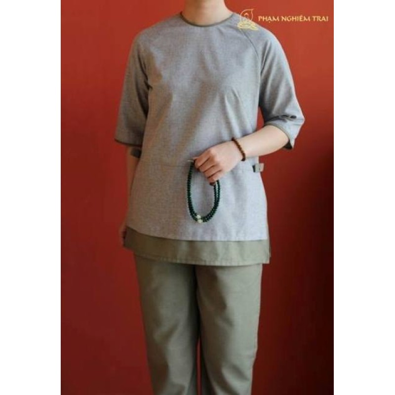 Trang phục Phật tử nữ - Phạm Nghiêm Trai