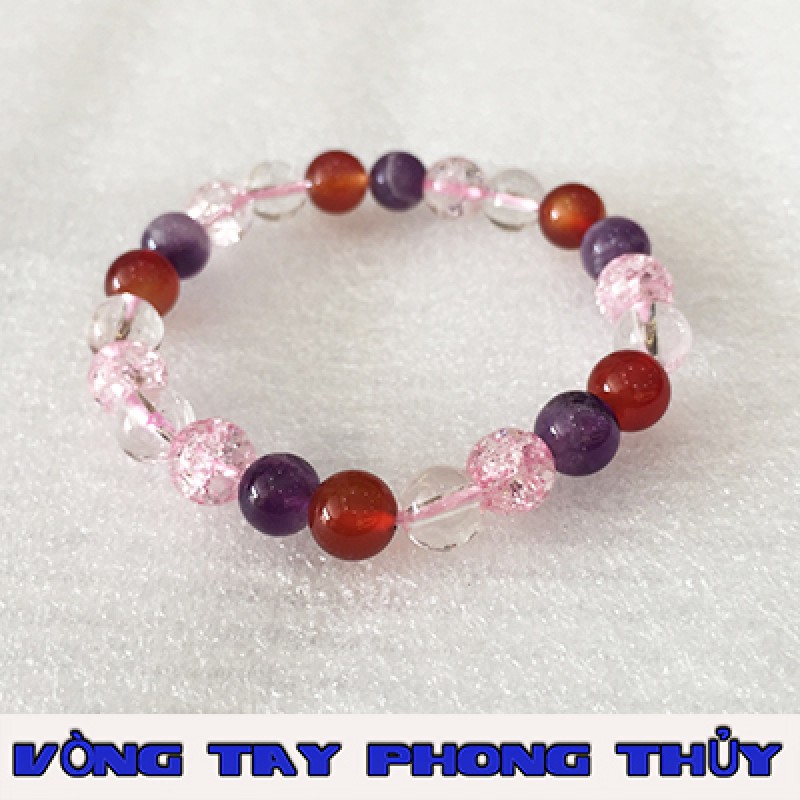 VÒNG TAY NGŨ SẮC - Vòng Tay Phong Thủy