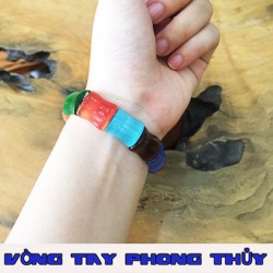Vòng Tay Thời Trang Ngũ Sắc 01 - Vòng Tay Phong Thủy