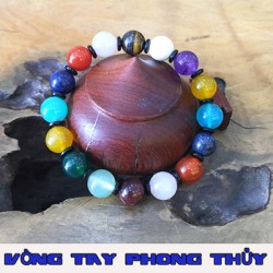 Vòng Tay Thời Trang Ngũ Sắc 02 - Vòng Tay Phong Thủy