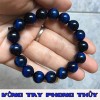 VÒNG TAY PHONG THỦY ĐÁ MẮT HỔ XANH ĐẬM 14 ly - Vòng Tay Phong Thủy