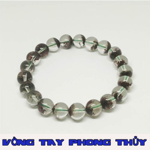 VÒNG TAY PHONG THỦY ĐÁ ƯU LINH 10 ly - Vòng Tay Phong Thủy