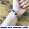 VÒNG TAY PHONG THỦY ĐÁ MÃ NÃO NGŨ SẮC VÁC CẠNH - Vòng Tay Phong Thủy