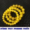VÒNG TAY PHONG THỦY ĐÁ MÃ NÃO VÀNG 16 ly - Vòng Tay Phong Thủy