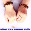 VÒNG TAY PHONG THỦY ĐÁ MẮT HỔ MẶT TỲ HƯU 14 ly - Vòng Tay Phong Thủy