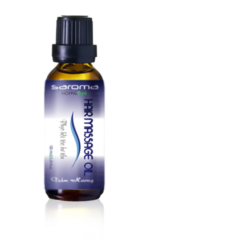 Dầu Massage Tóc Trầm Hương (100ml) - Saroma